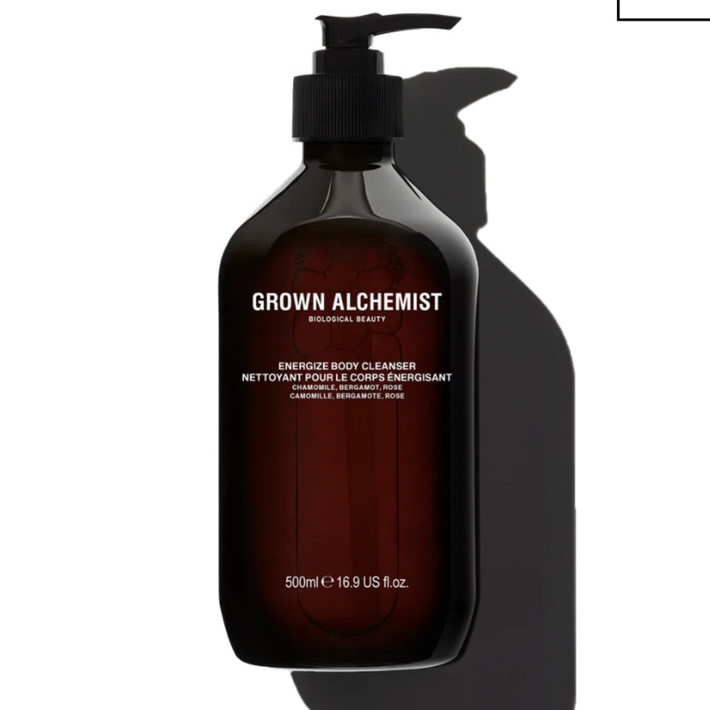 Grown alchemist Energize Body Cleanser (500mL) Chamomile, Bergamot, Rose